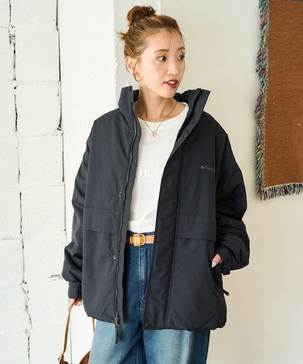 Columbia×FREAKS STORE INSULATED 寬鬆版型立領外套_34