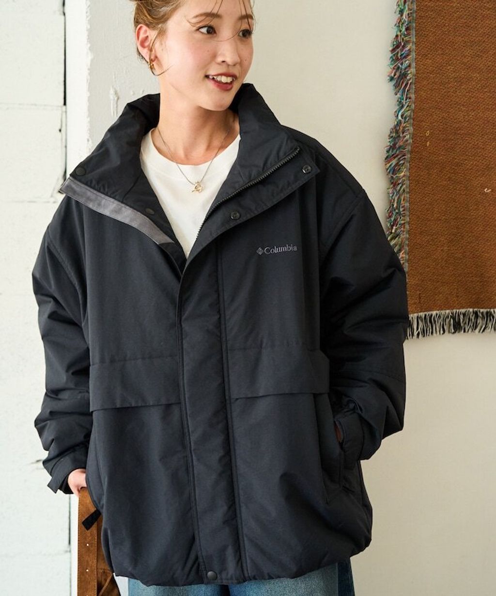 Columbia×FREAKS STORE INSULATED 寬鬆版型立領外套_35