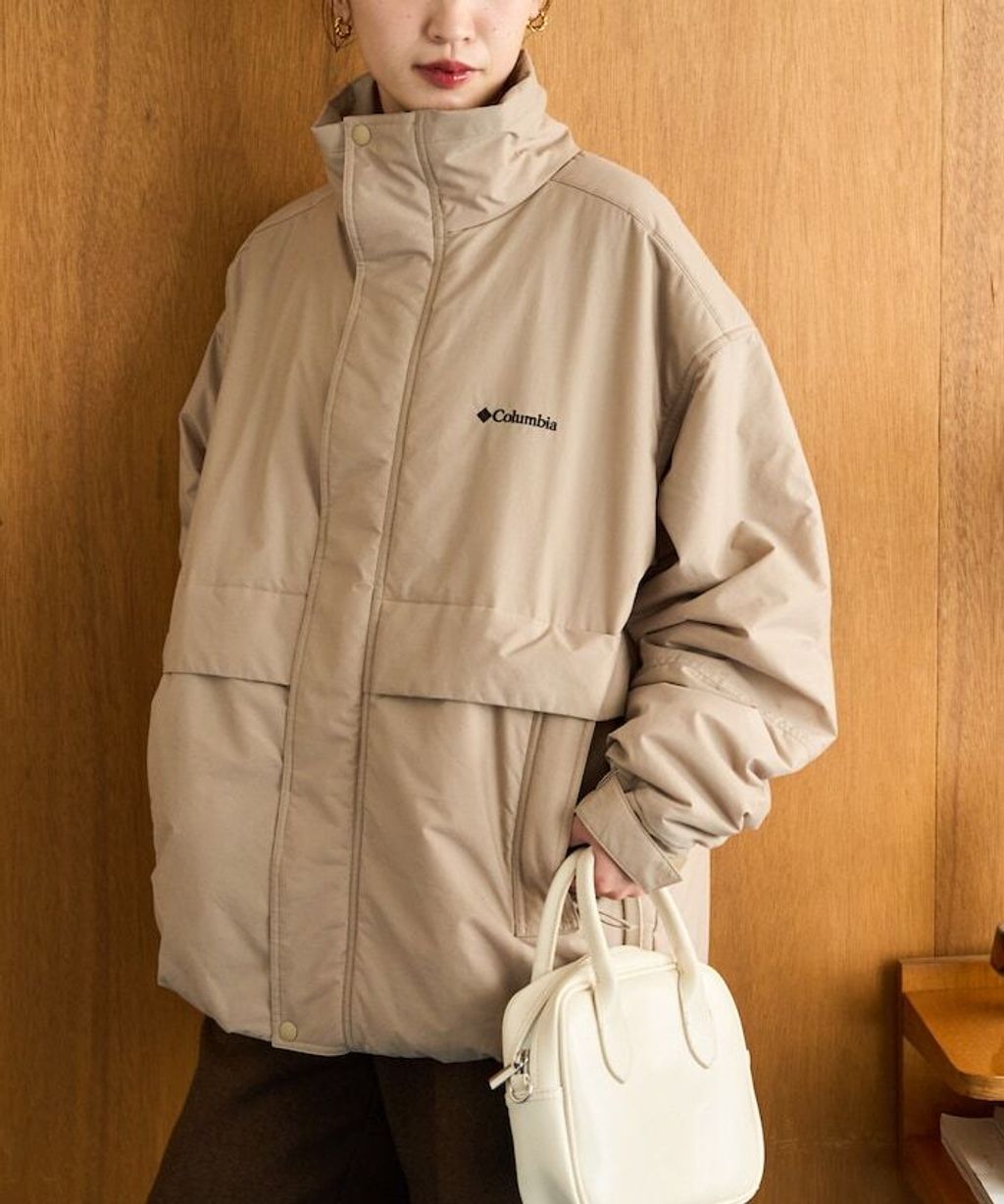 Columbia×FREAKS STORE INSULATED 寬鬆版型立領外套_20