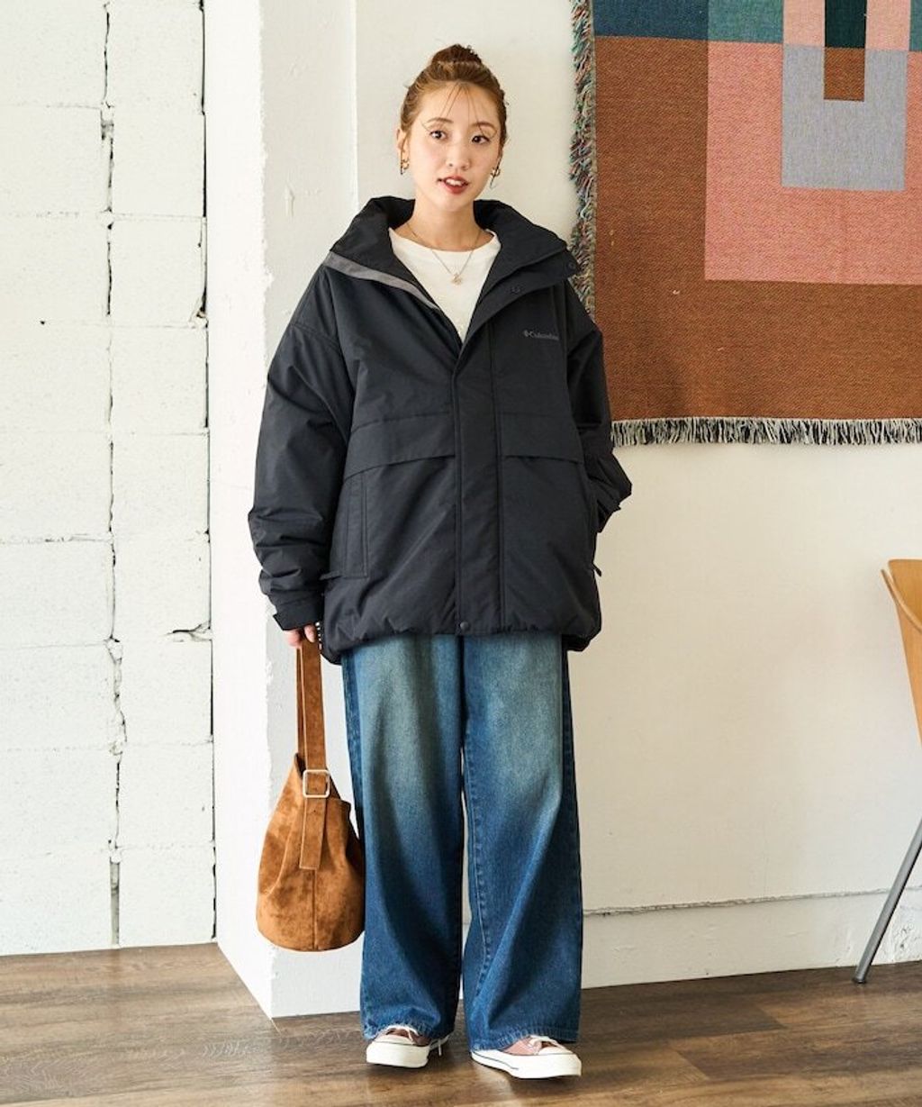 Columbia×FREAKS STORE INSULATED 寬鬆版型立領外套_25