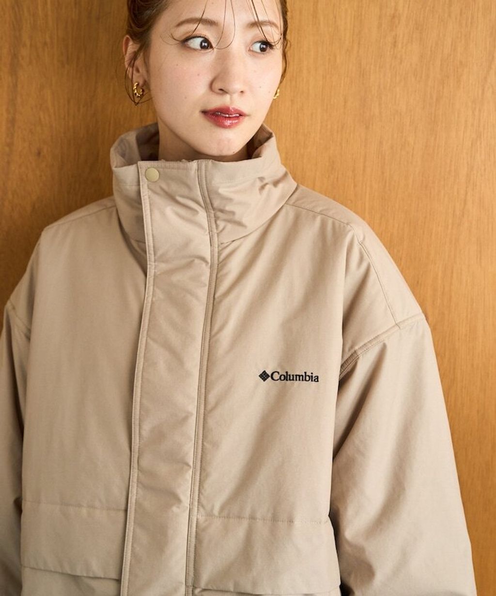 Columbia×FREAKS STORE INSULATED 寬鬆版型立領外套_21