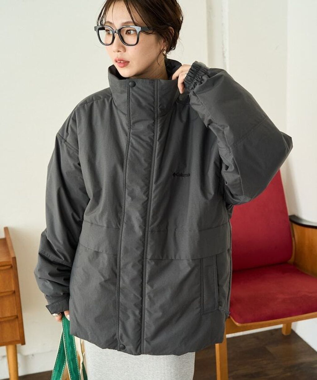 Columbia×FREAKS STORE INSULATED 寬鬆版型立領外套_12