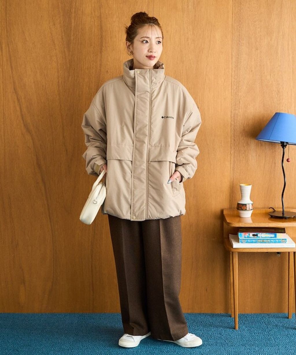 Columbia×FREAKS STORE INSULATED 寬鬆版型立領外套_16