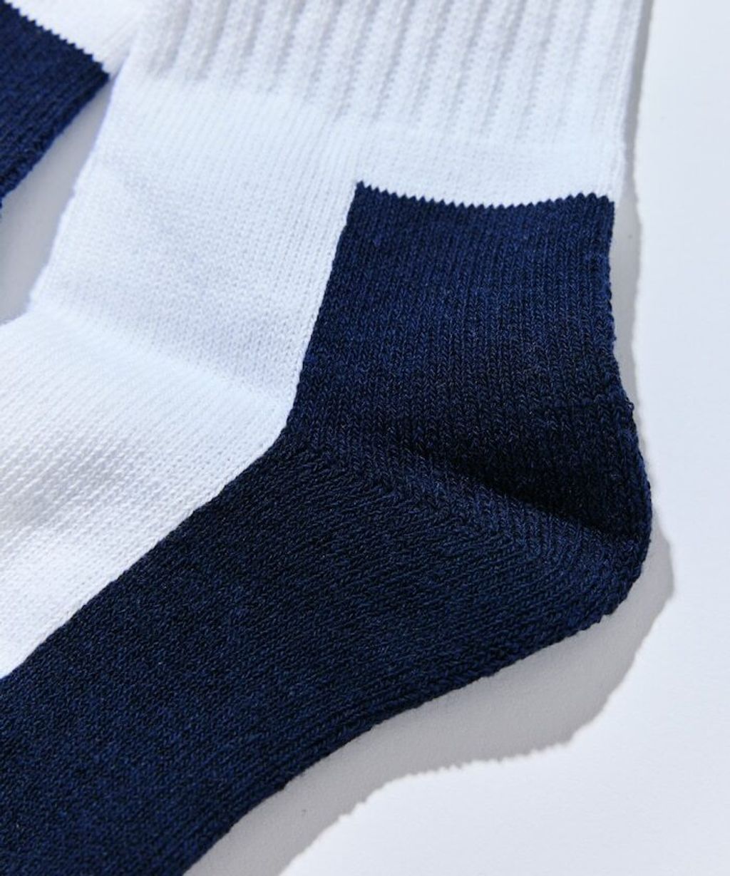 Reebok×NAUTICA 一套三入刺繡logo螺紋襪(男款)_7