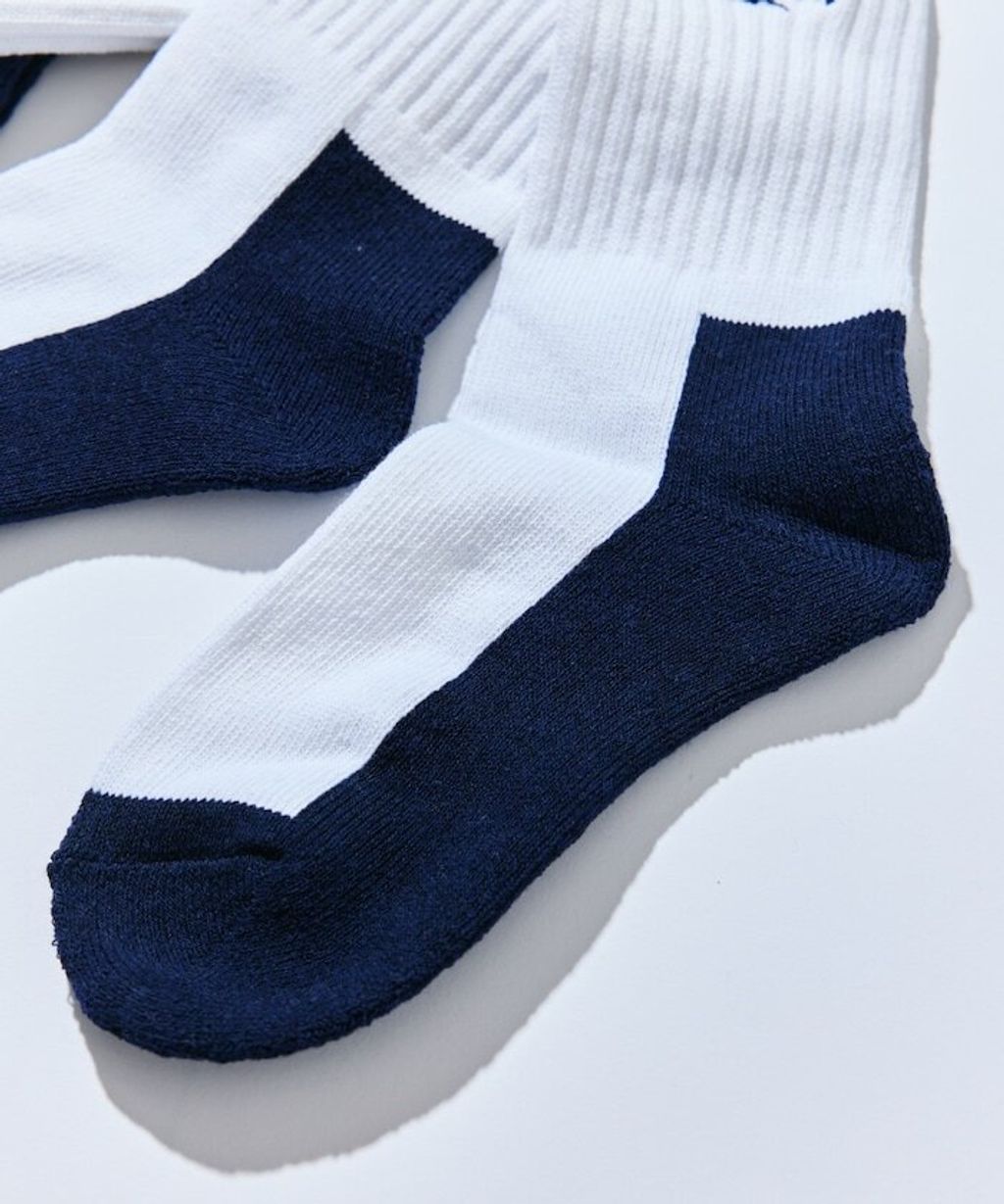 Reebok×NAUTICA 一套三入刺繡logo螺紋襪(女款)_10