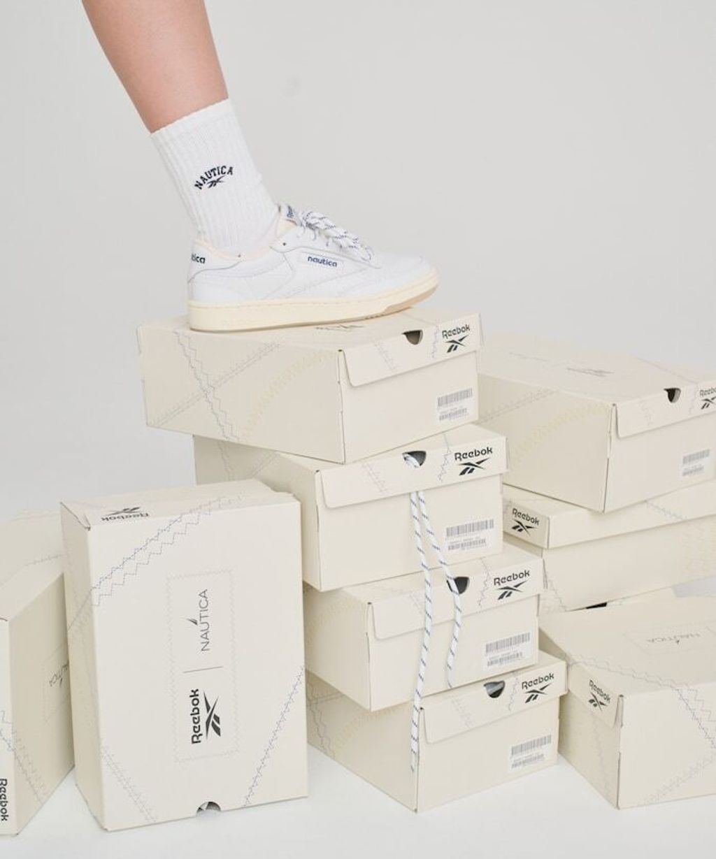 Reebok×NAUTICA CLUB C 85 VINTAGE(女款)_5