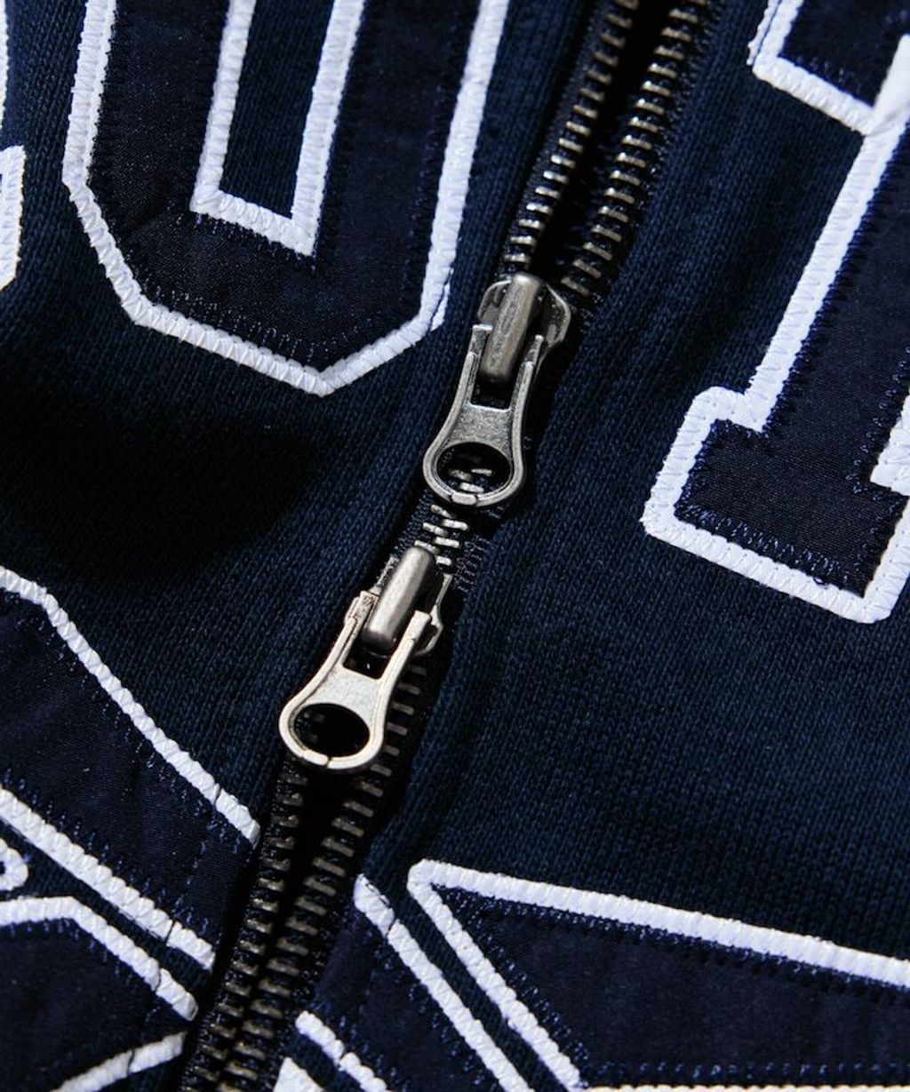 Reebok×NAUTICA 490g高磅刺繡Logo拉鍊短版連帽外套_12
