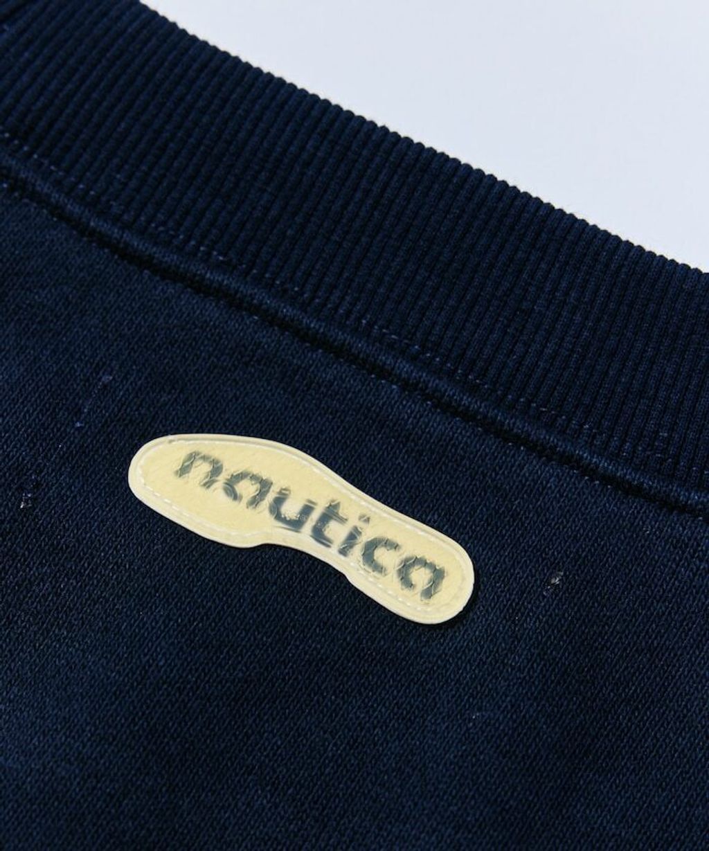 Reebok×NAUTICA 490g高磅刺繡Logo短版大學T_7