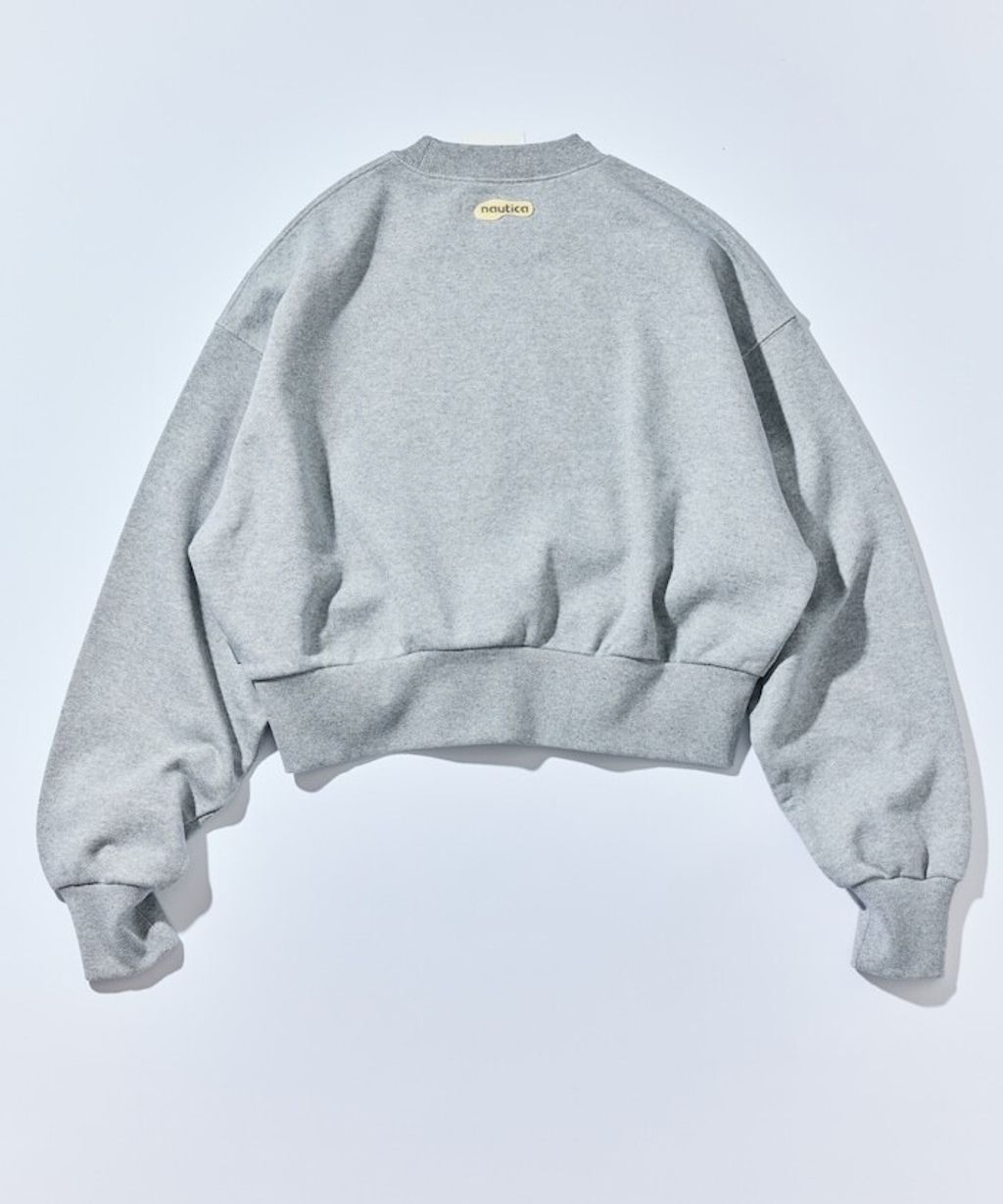 Reebok×NAUTICA 490g高磅刺繡Logo短版大學T_20