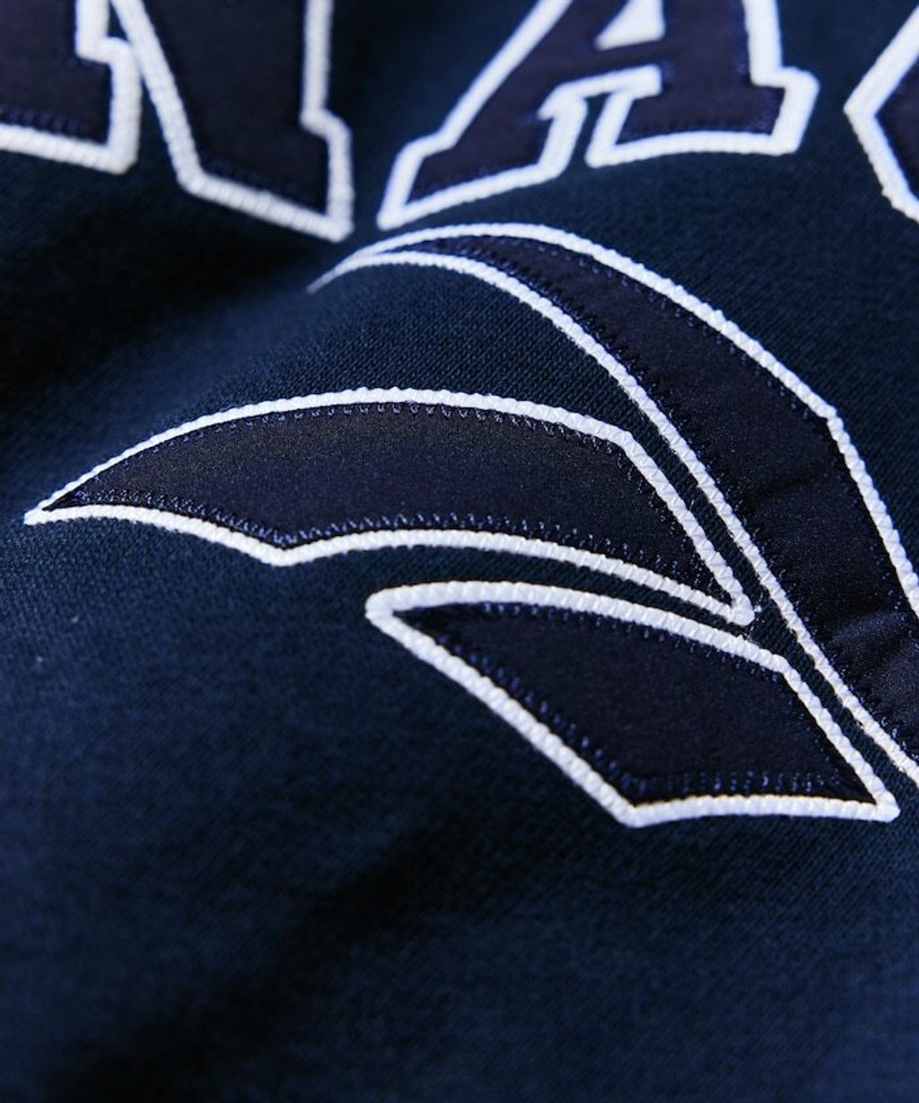 Reebok×NAUTICA 490g高磅刺繡Logo短版大學T_15
