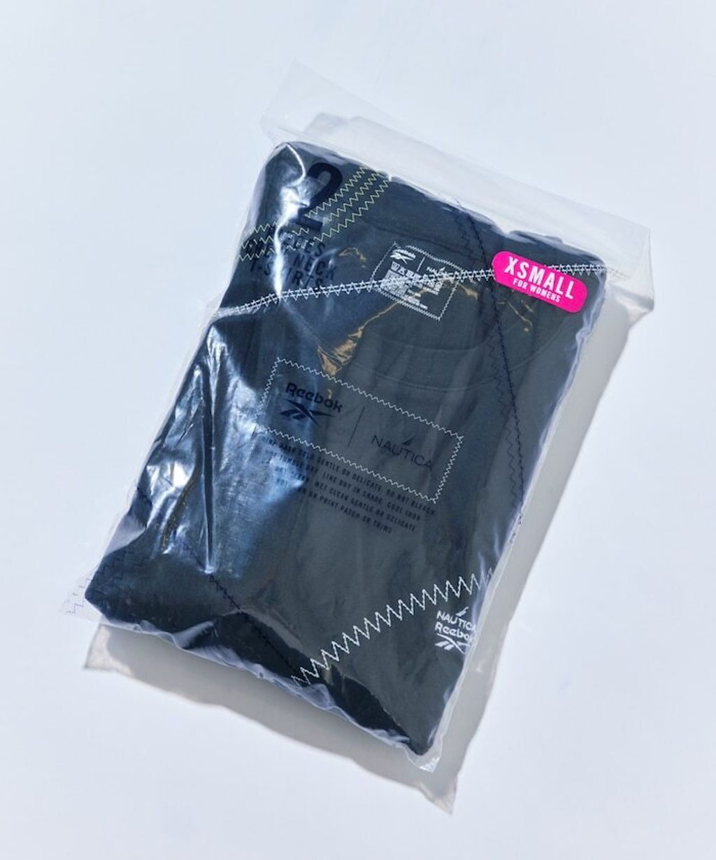 Reebok×NAUTICA 一套2入刺繡logo純棉素色短袖上衣(女款)_2