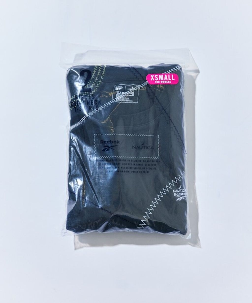 Reebok×NAUTICA 一套2入刺繡logo純棉素色短袖上衣(女款)_13