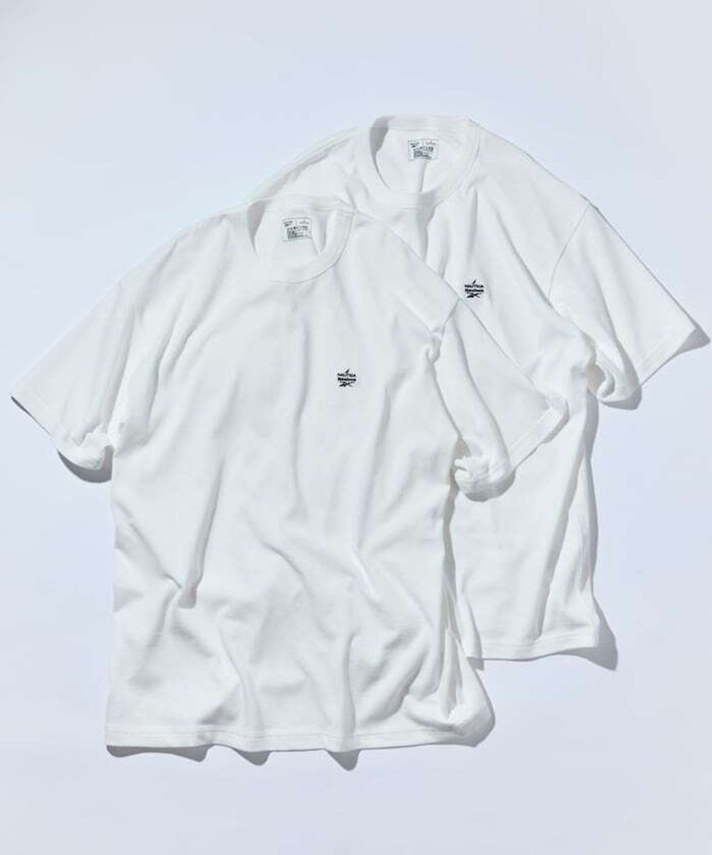 Reebok×NAUTICA 一套2入刺繡logo純棉素色短袖上衣(男款)_4