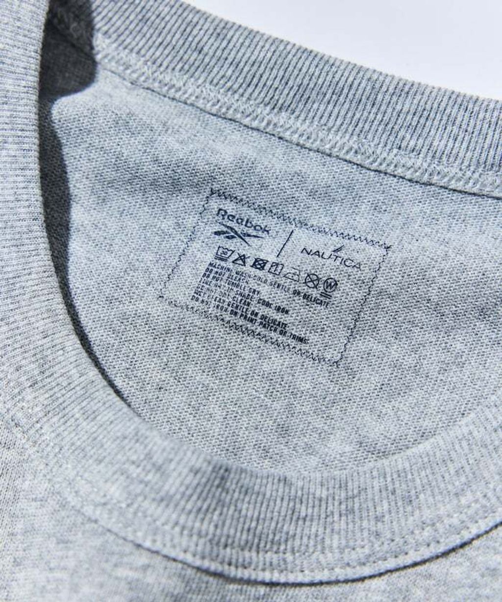 Reebok×NAUTICA 一套2入刺繡logo純棉素色短袖上衣(男款)_13