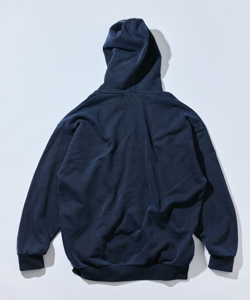 Reebok×NAUTICA 490g高磅刺繡Logo水洗雙拉鍊連帽外套_32