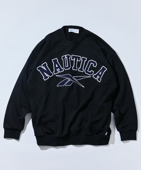 Reebok×NAUTICA 490g高磅刺繡Logo大學T_9