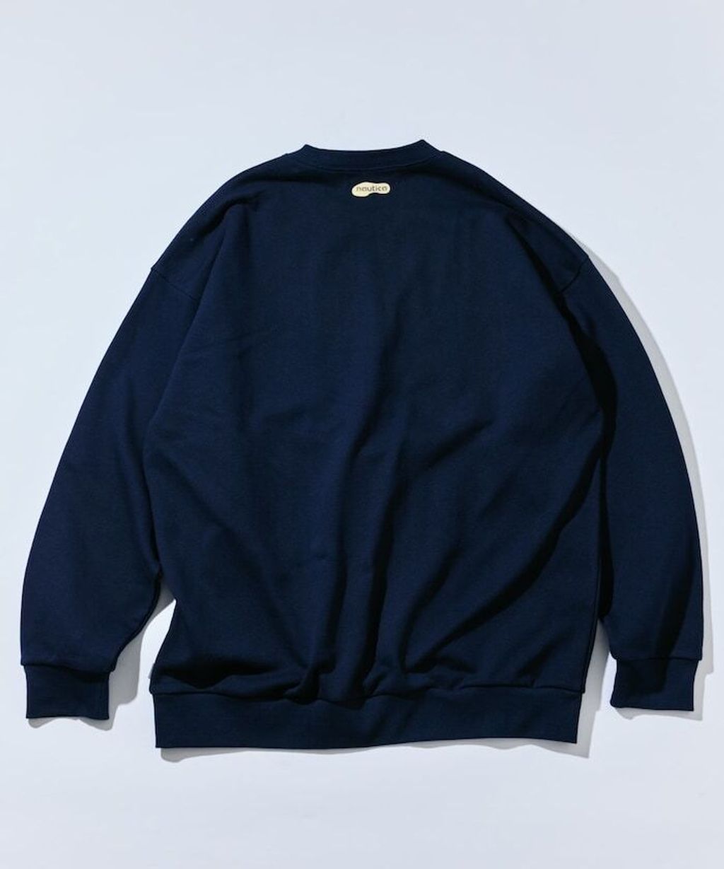 Reebok×NAUTICA 490g高磅刺繡Logo大學T_28
