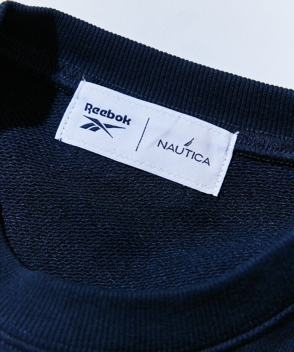 Reebok×NAUTICA 490g高磅刺繡Logo大學T_17