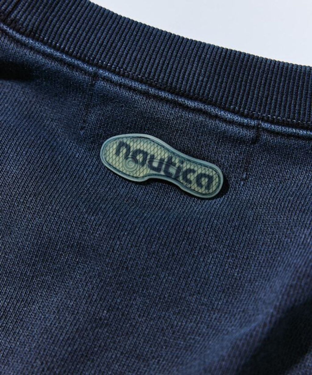 Reebok×NAUTICA 490g高磅刺繡Logo水洗大學T_30