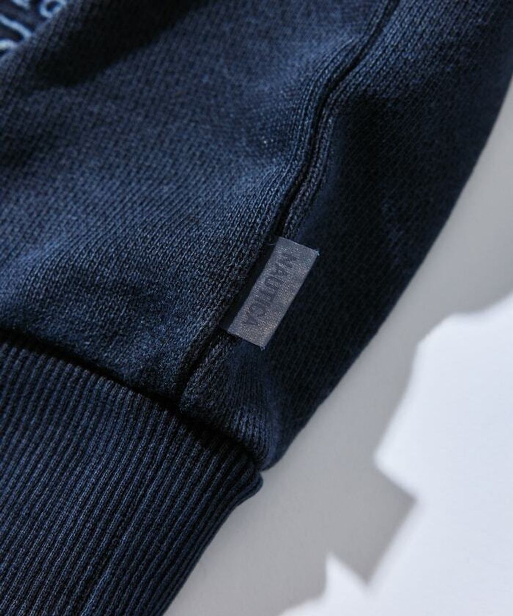 Reebok×NAUTICA 490g高磅刺繡Logo水洗大學T_26