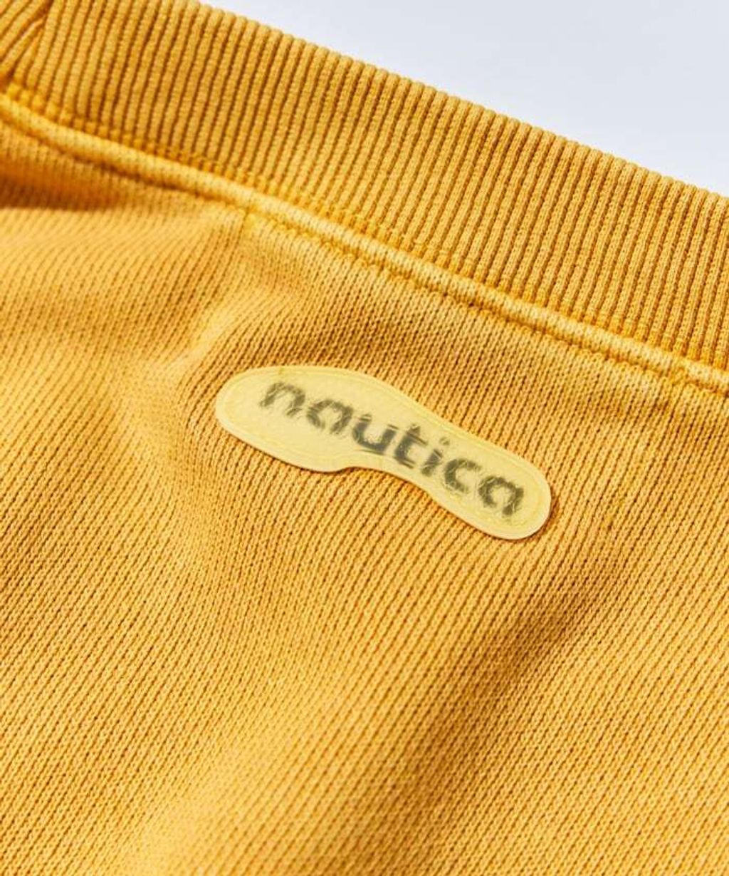 Reebok×NAUTICA 490g高磅刺繡Logo水洗大學T_13