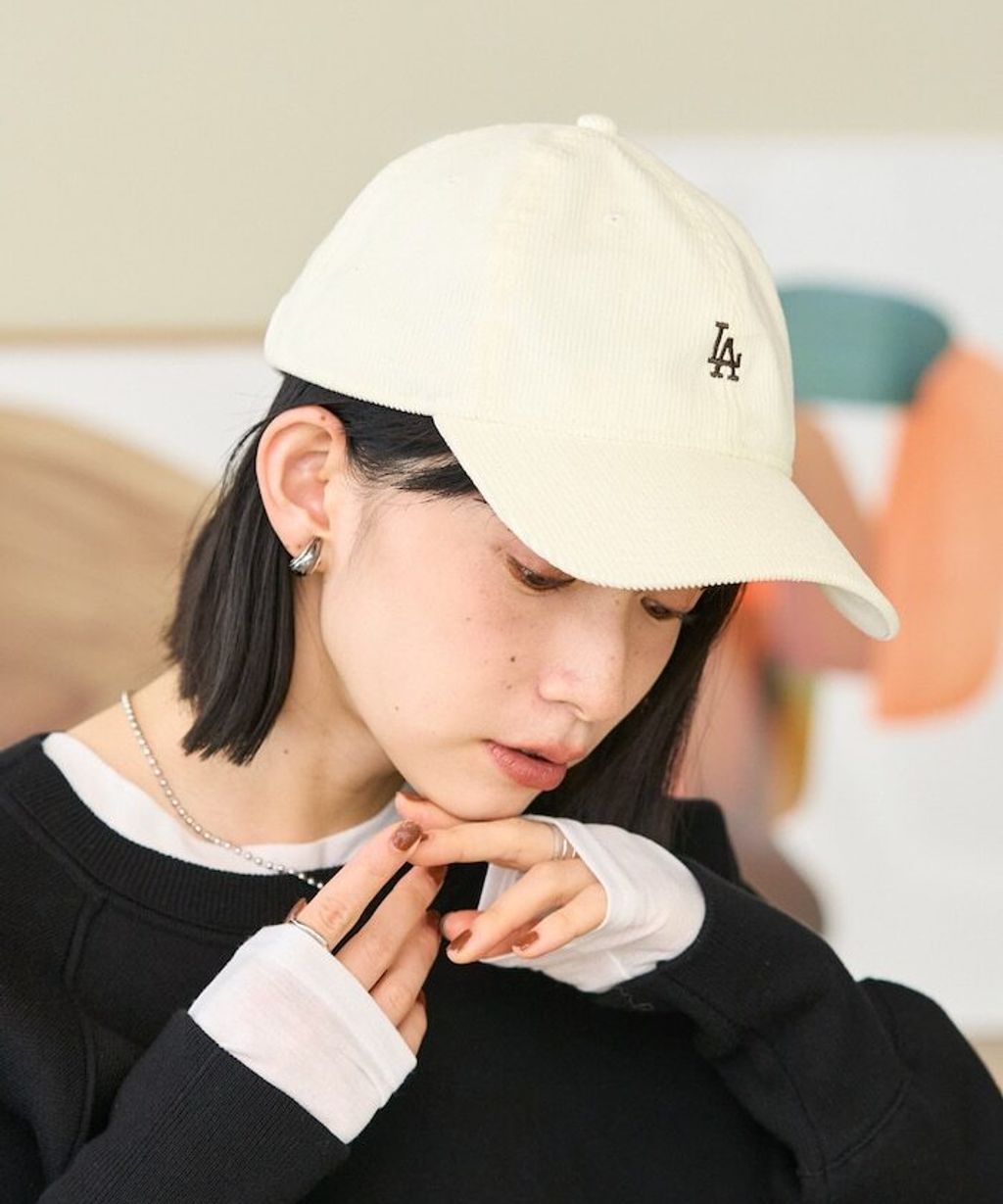 NEW ERA 9TWENTY 燈芯絨刺繡Logo 老帽_5