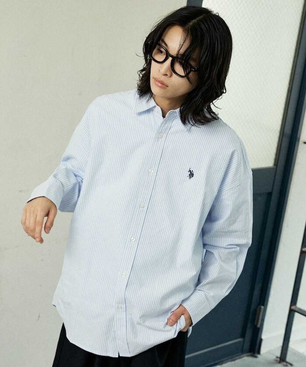 U.S. POLO ASSN. 刺繡logo牛津襯衫_37