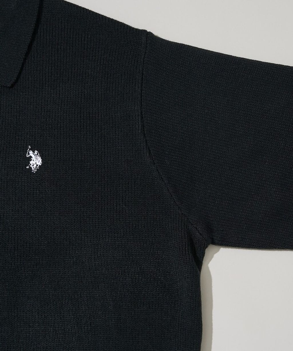 U.S. POLO ASSN. polo領刺繡logo針織開襟衫_49