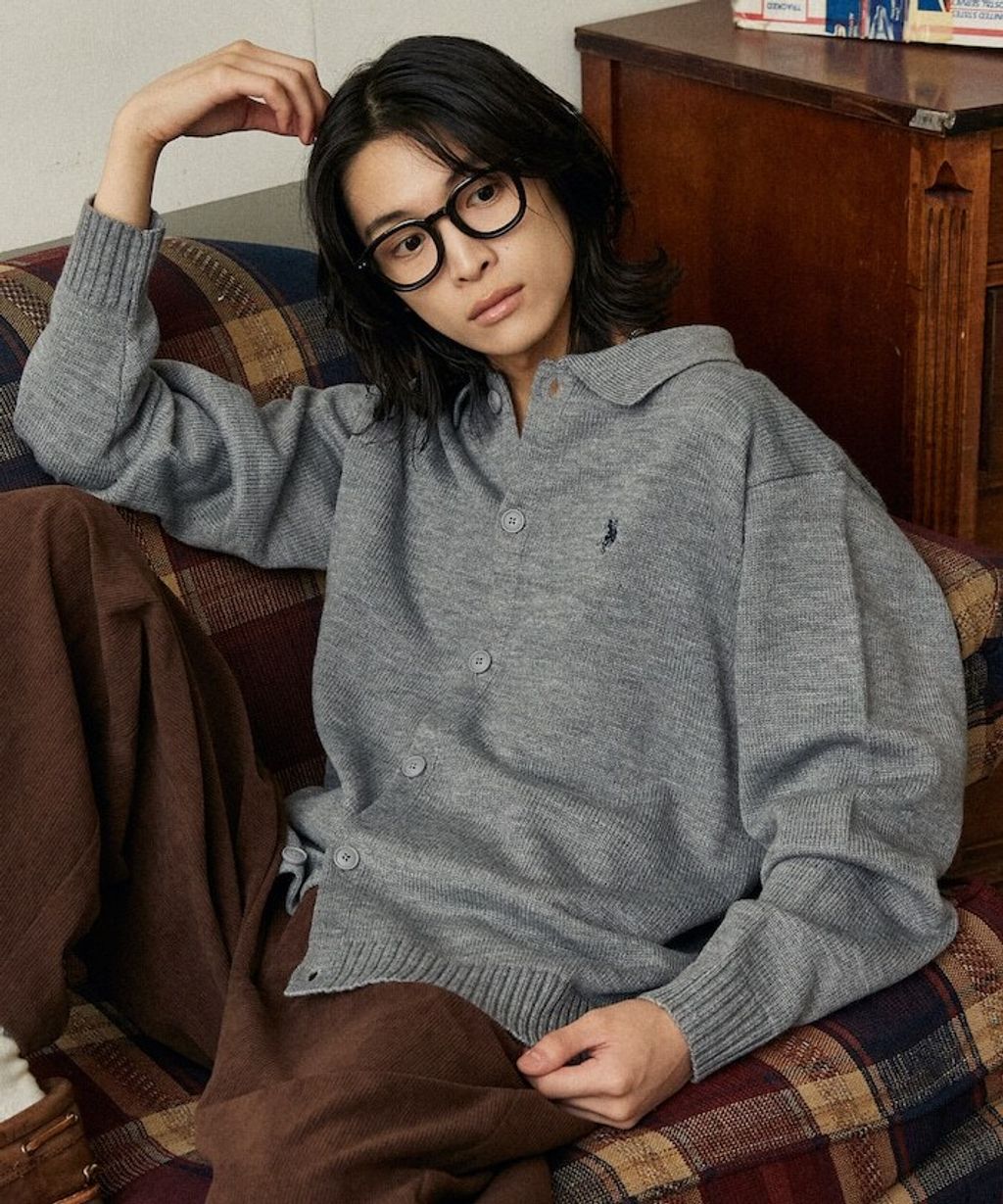 U.S. POLO ASSN. polo領刺繡logo針織開襟衫_26
