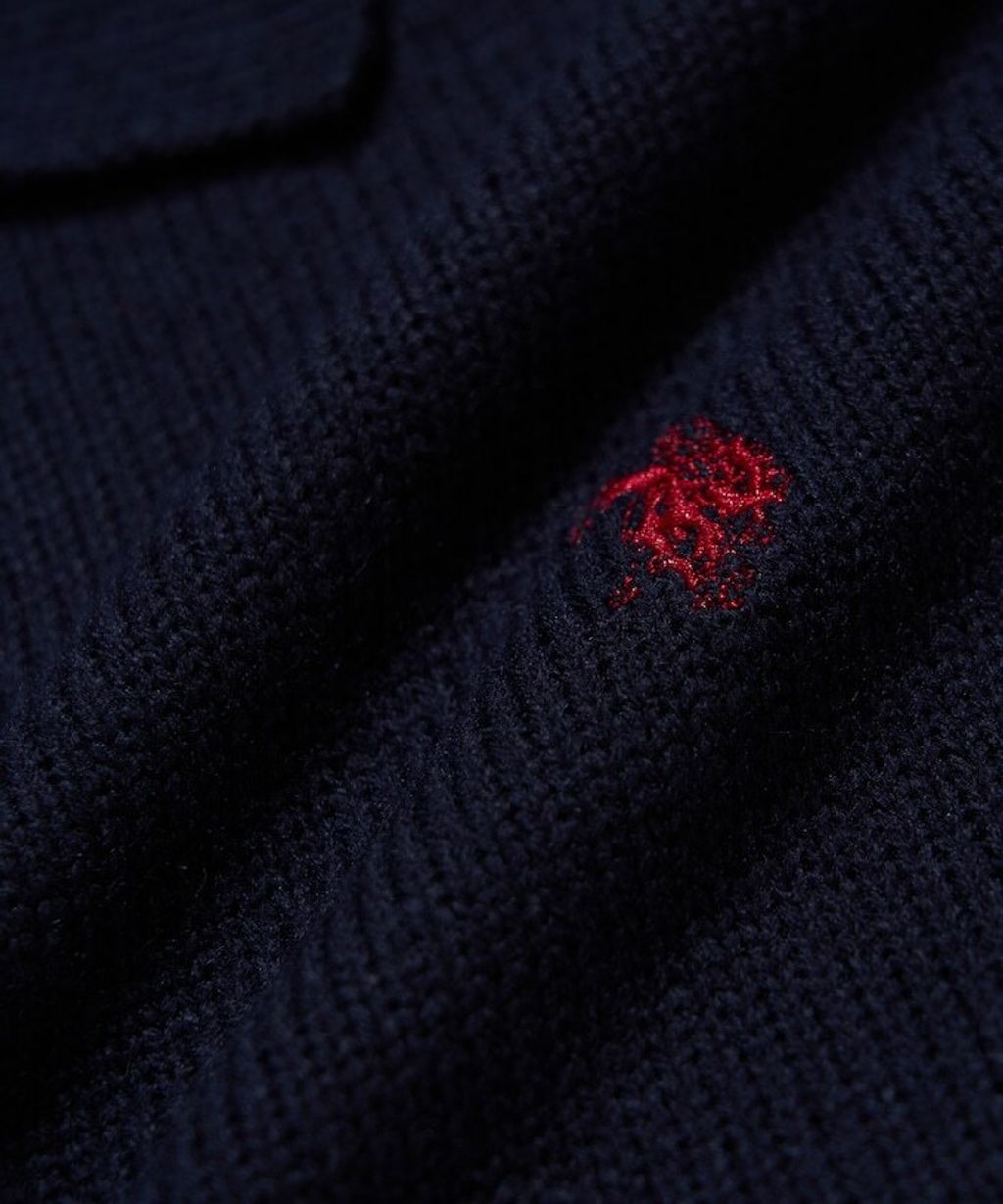 U.S. POLO ASSN. polo領刺繡logo針織開襟衫_14