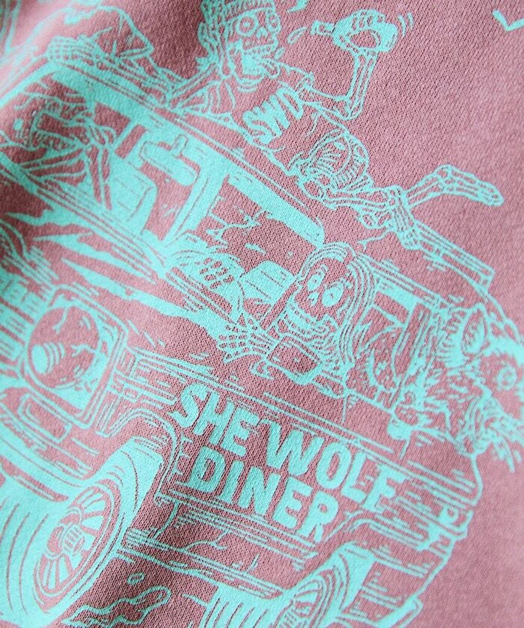 SHE WOLF DINER×FREAKS STORE 聯名背印帽T(CAR)_17
