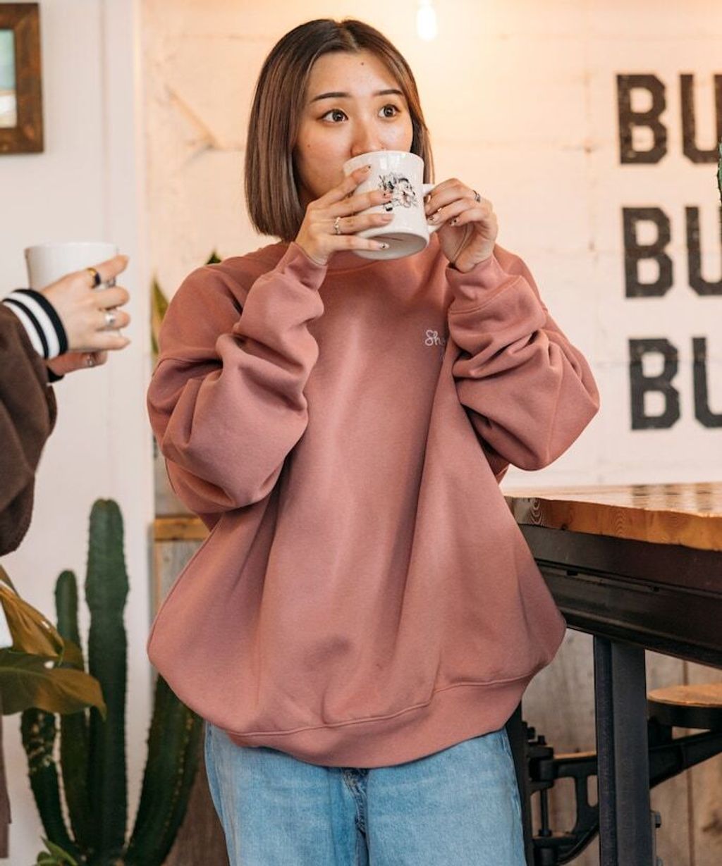 SHE WOLF DINER×FREAKS STORE 聯名背印大學T(WOLF)_15