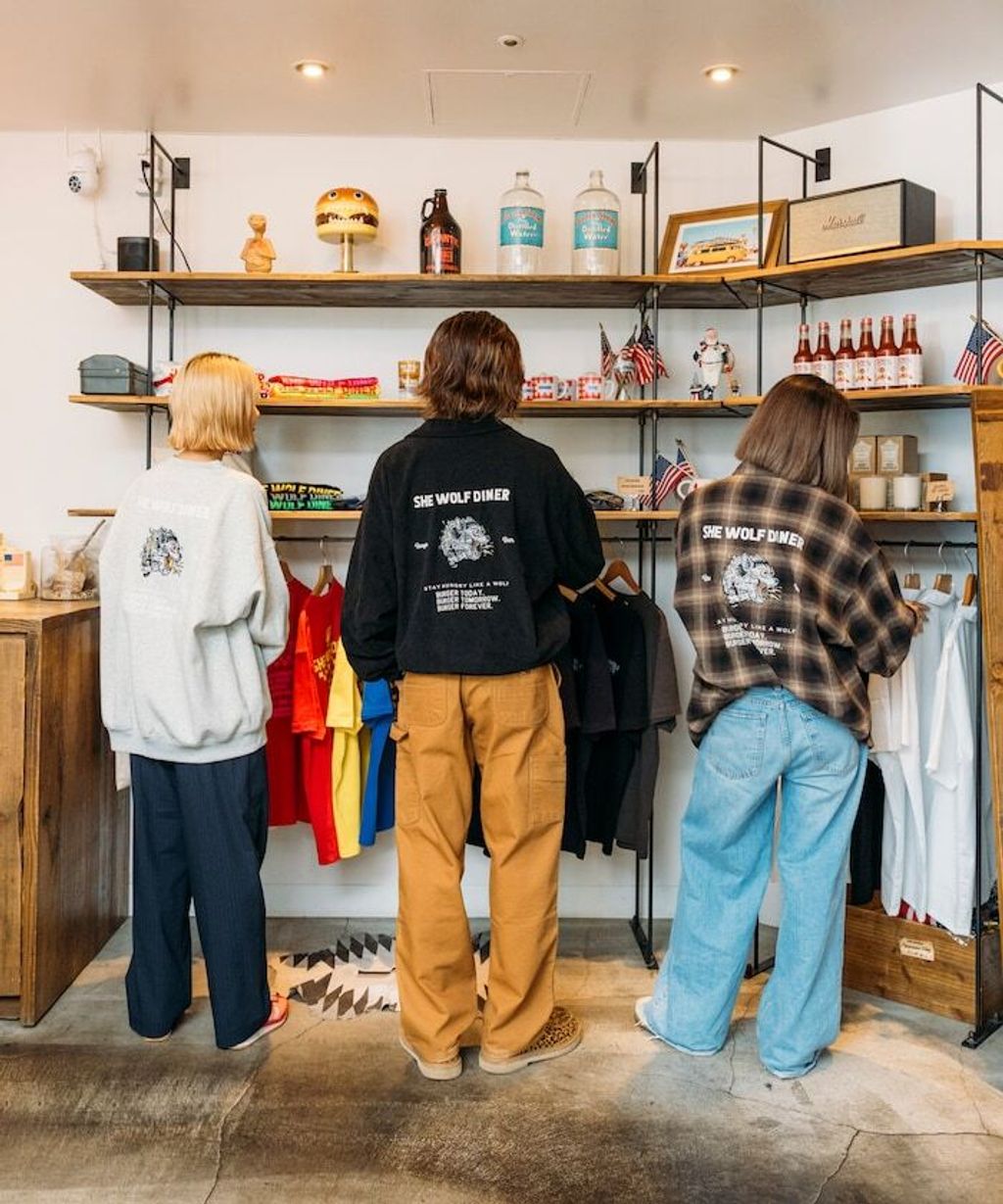 SHE WOLF DINER×FREAKS STORE 聯名燈芯絨教練外套(WOLF)_5