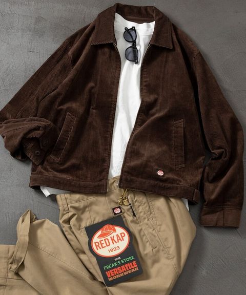 RED KAP x FREAKS STORE 燈芯絨ZIP工裝外套_3