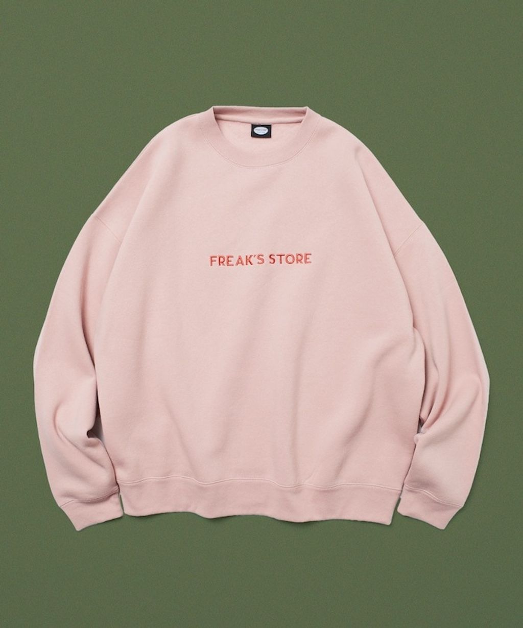 FREAKS STORE 寬鬆版型刺繡logo大學T_8