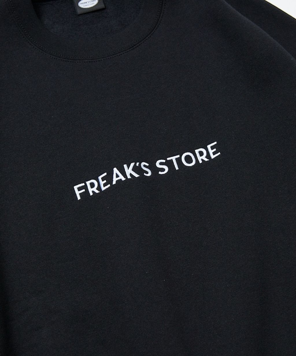 FREAKS STORE 寬鬆版型刺繡logo大學T_22