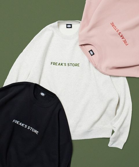 FREAKS STORE 寬鬆版型刺繡logo大學T_4