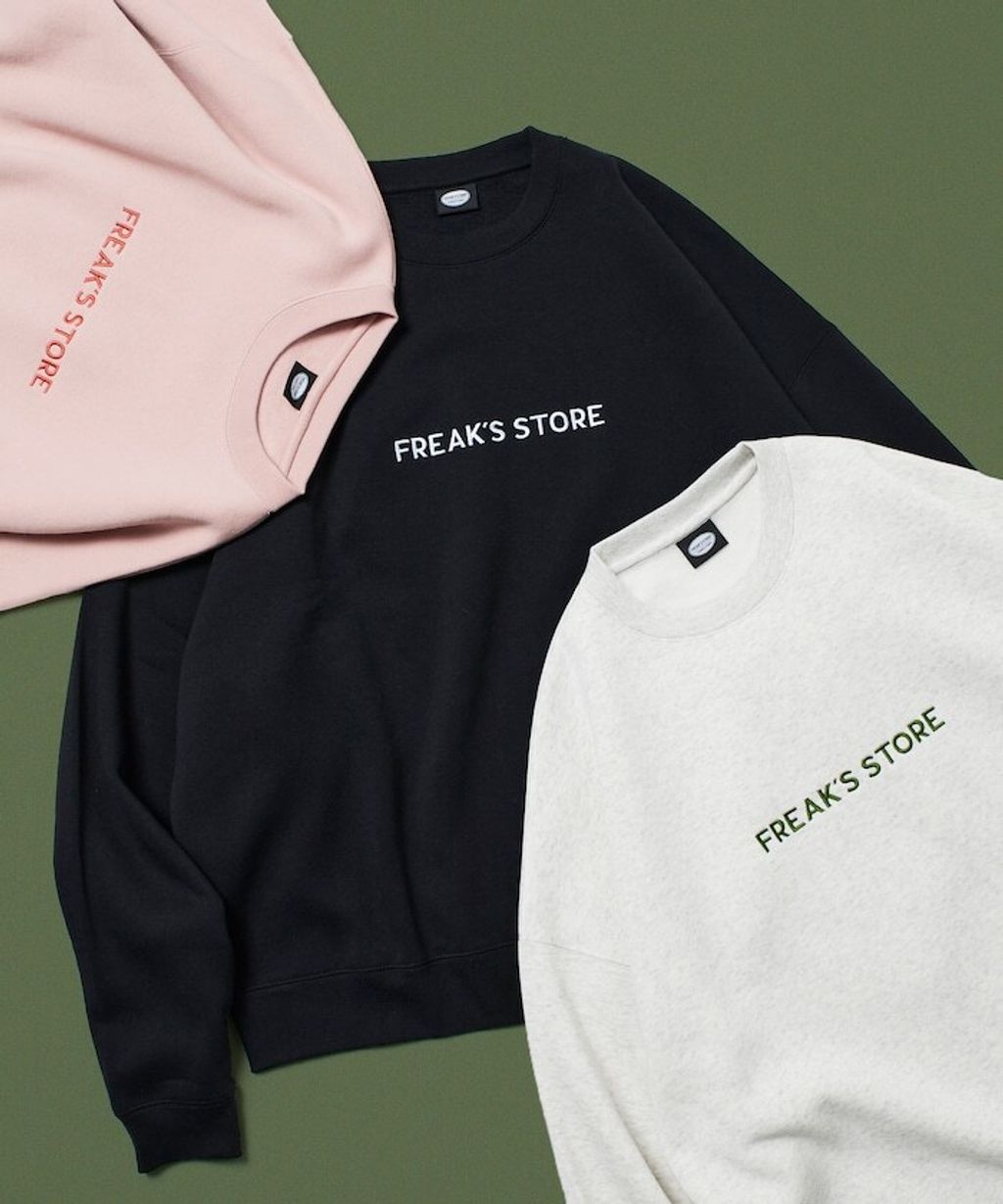 FREAKS STORE 寬鬆版型刺繡logo大學T_2