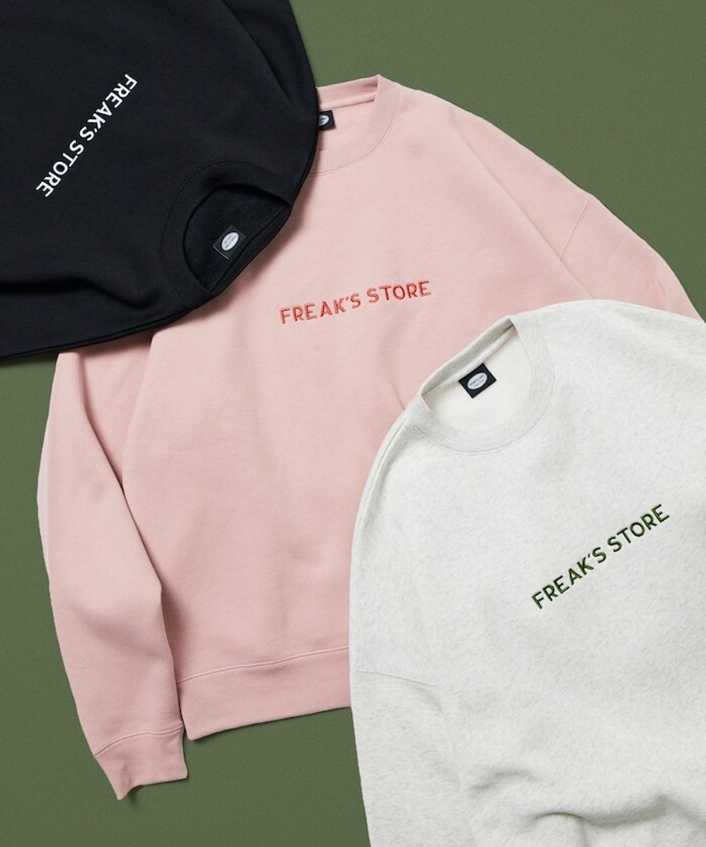 FREAKS STORE 寬鬆版型刺繡logo大學T_5
