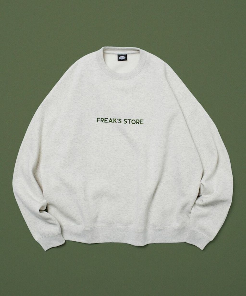 FREAKS STORE 寬鬆版型刺繡logo大學T_6