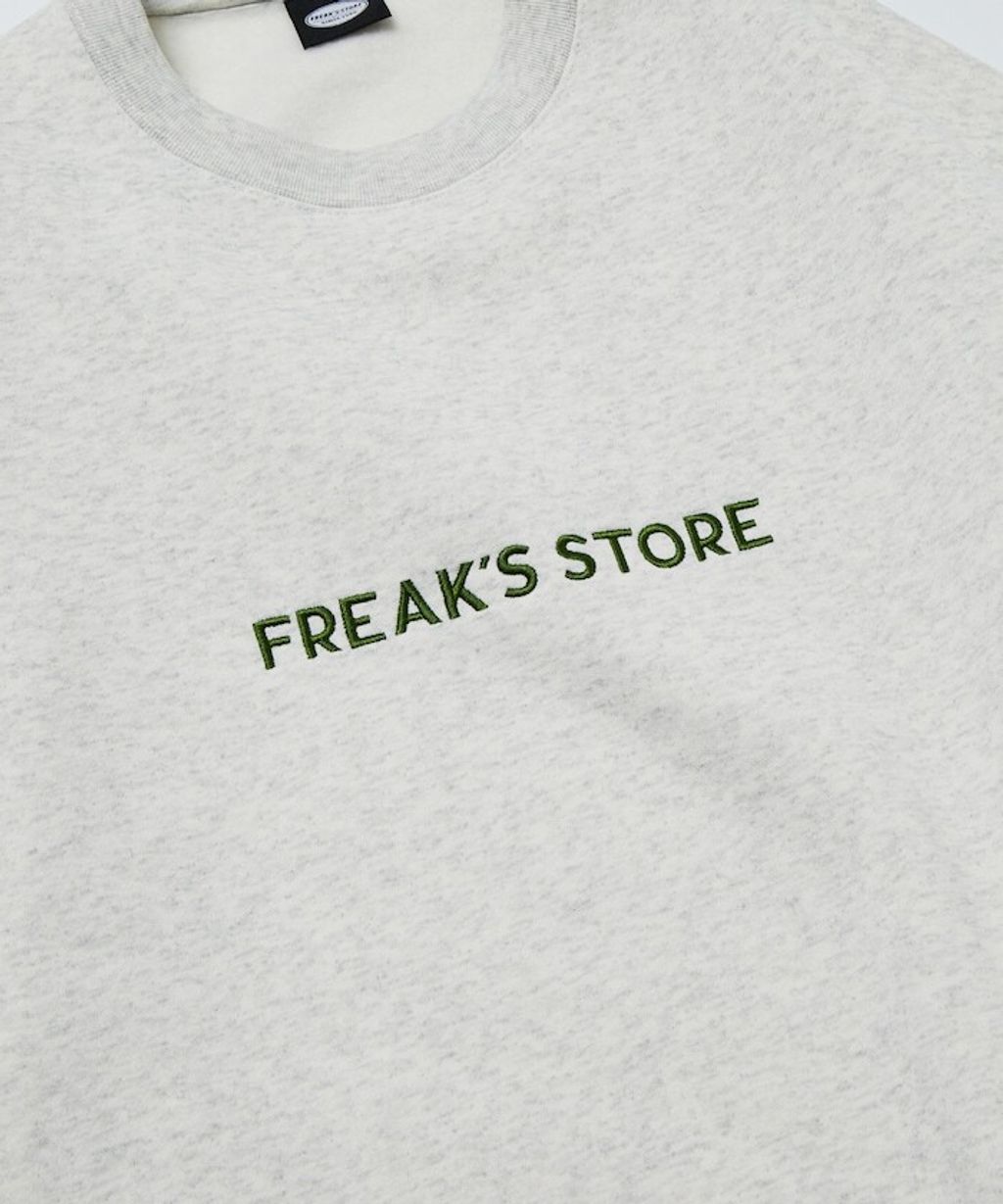 FREAKS STORE 寬鬆版型刺繡logo大學T_13