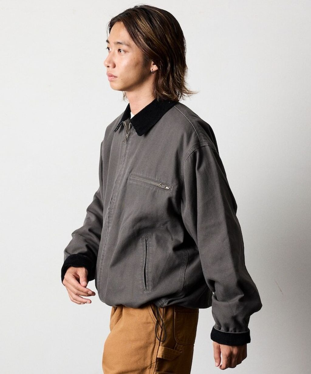 FREAKS STORE 寬版燈芯絨領拼接鴨絨工裝外套_41