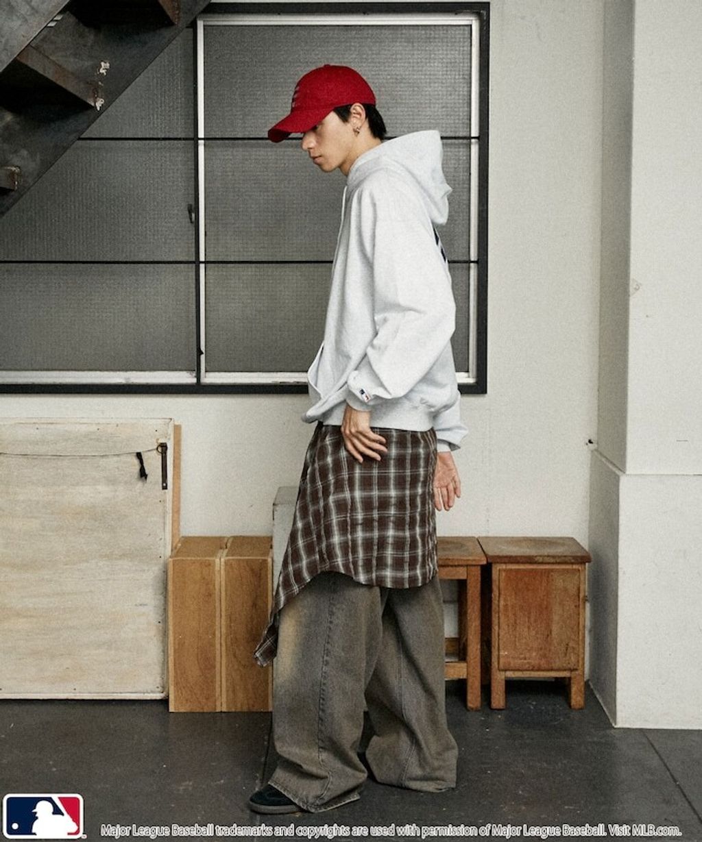 FREAKS STORE x MLB 愛心LOGO帽T_8