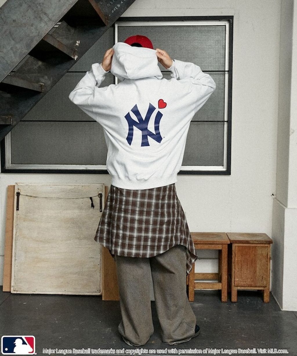 FREAKS STORE x MLB 愛心LOGO帽T_7