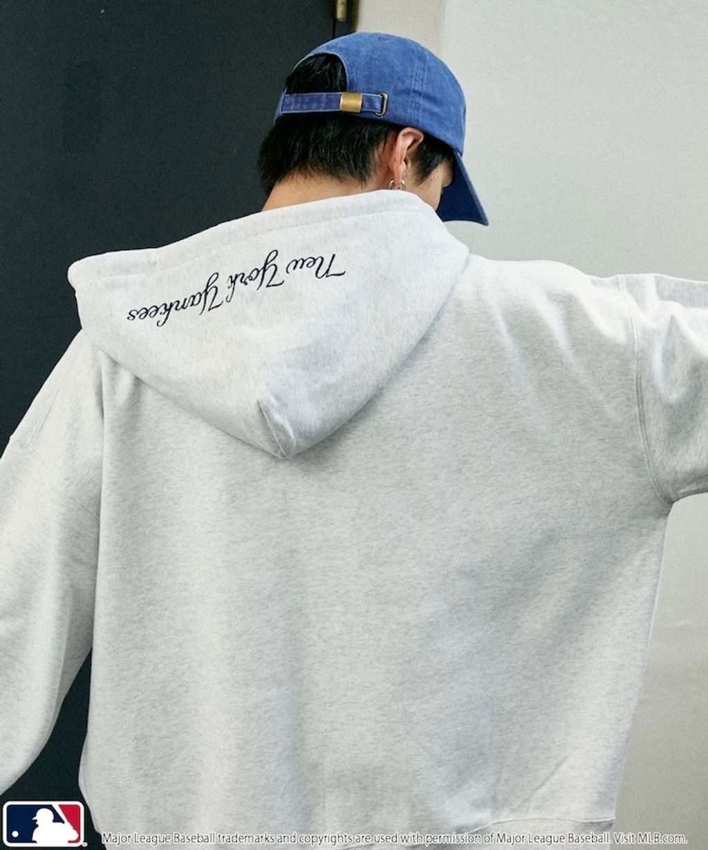 FREAKS STORE x MLB 雙拉鍊刺繡logo連帽外套_21