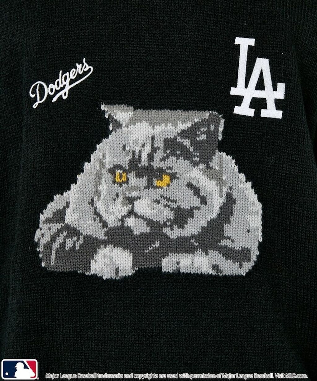 FREAKS STORE x MLB 貓咪針織薄毛衣_22