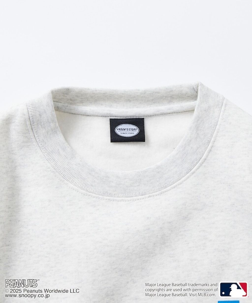 PEANUT × FREAKS STORE x MLB 三方聯名內裡刷毛大學T(道奇隊)_31