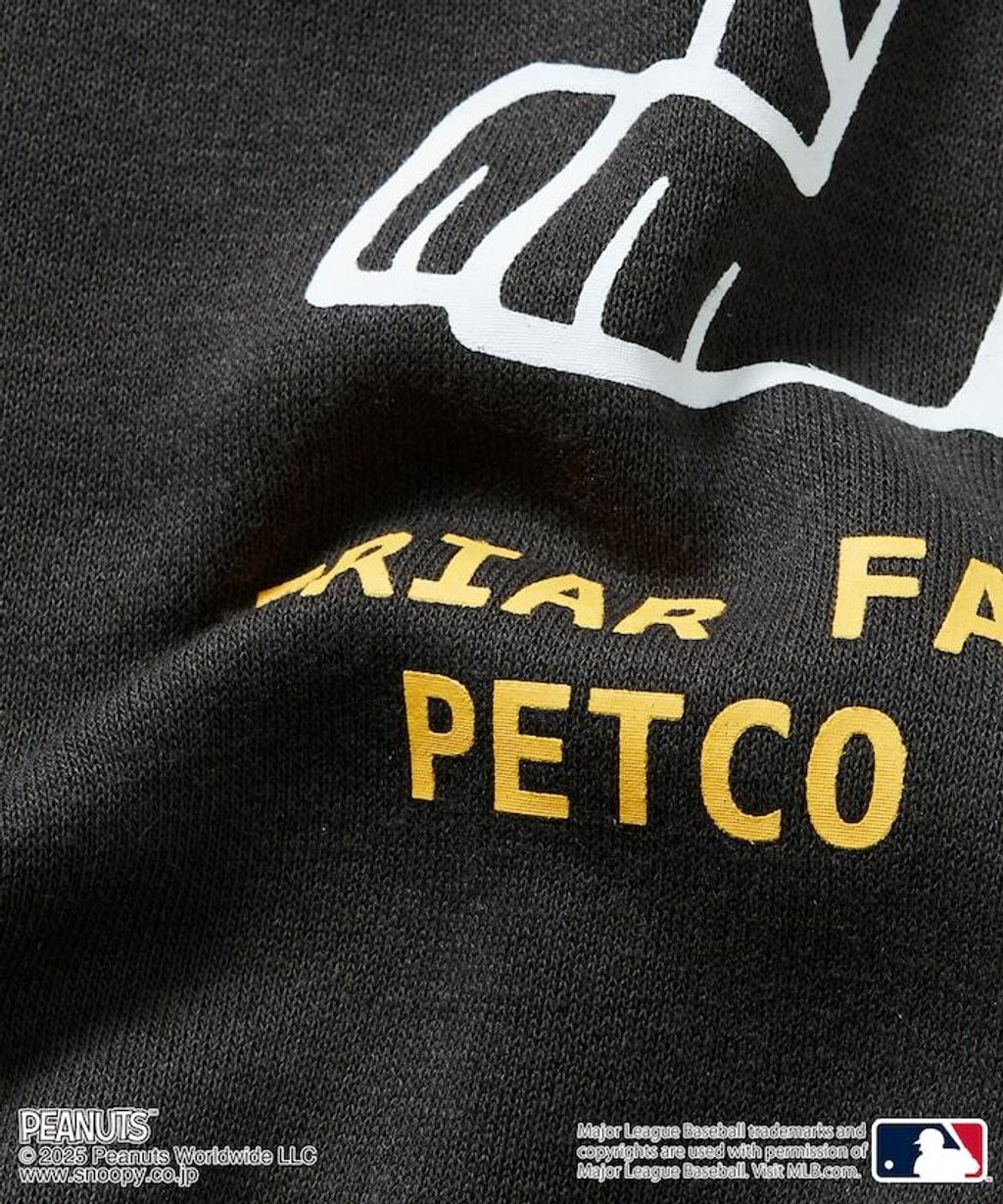 PEANUT × FREAKS STORE x MLB 三方聯名內裡刷毛大學T(教士隊)_14