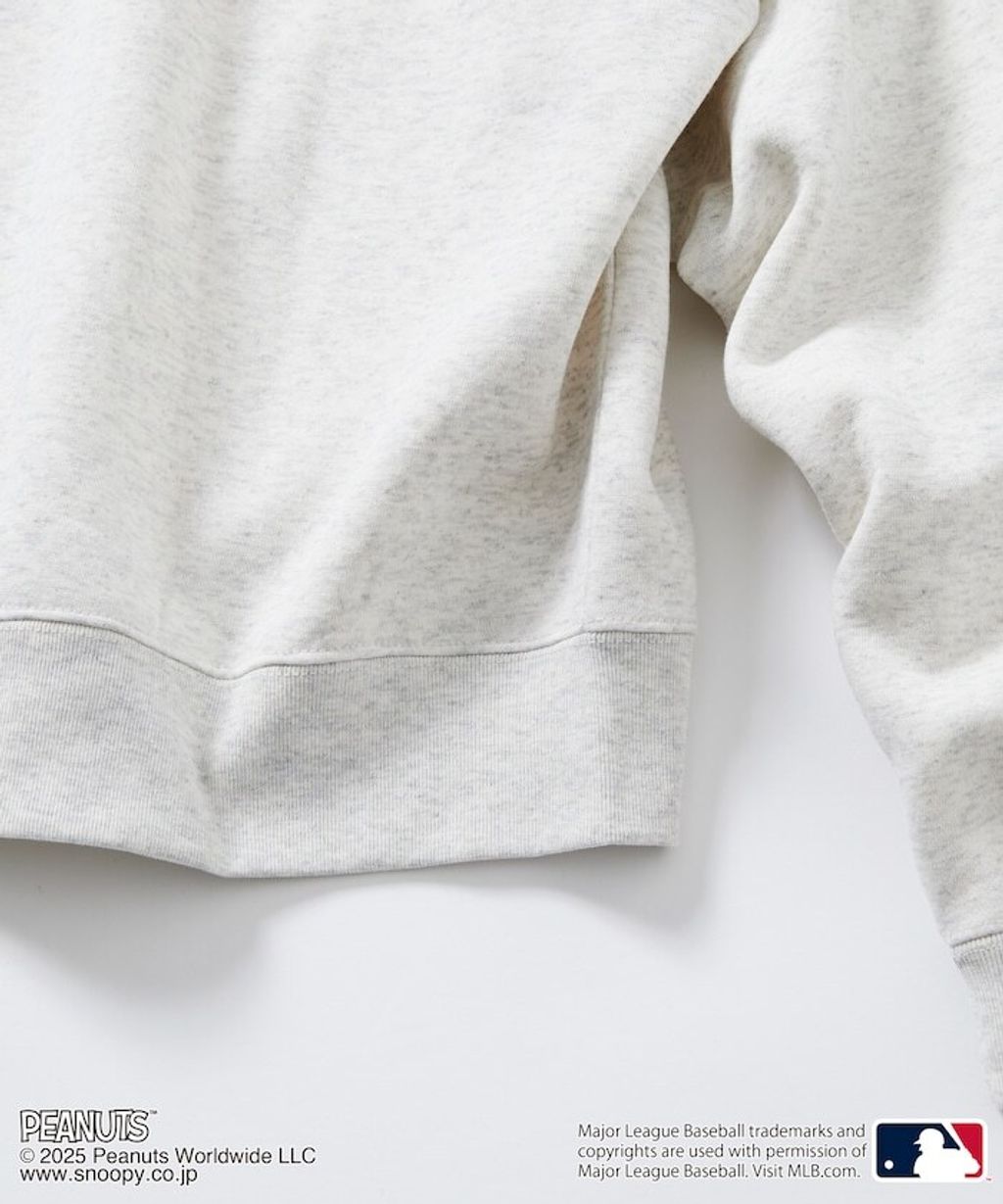 PEANUT × FREAKS STORE x MLB 三方聯名內裡刷毛大學T(洋基隊)_27