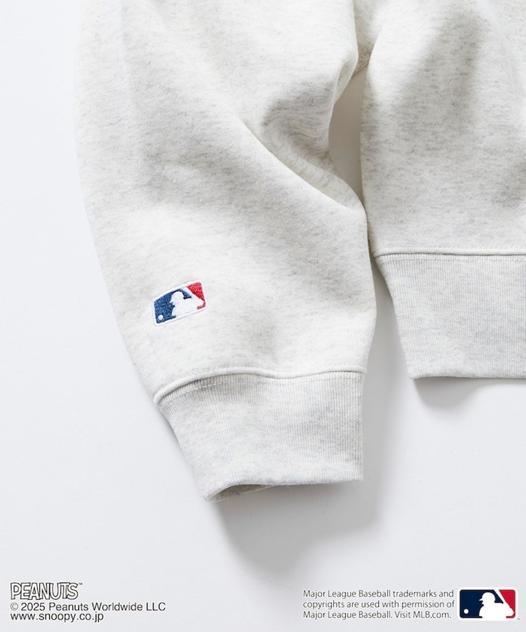 PEANUT × FREAKS STORE x MLB 三方聯名內裡刷毛大學T(洋基隊)_26
